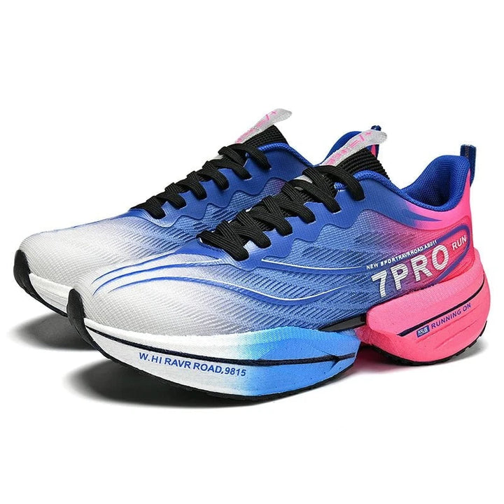 Carbon Plate Air Cushion Running Shoes – Lightweight Breathable Sneakers for Men and Women by Luxe Ahmar – Available at LUXE AHMAR