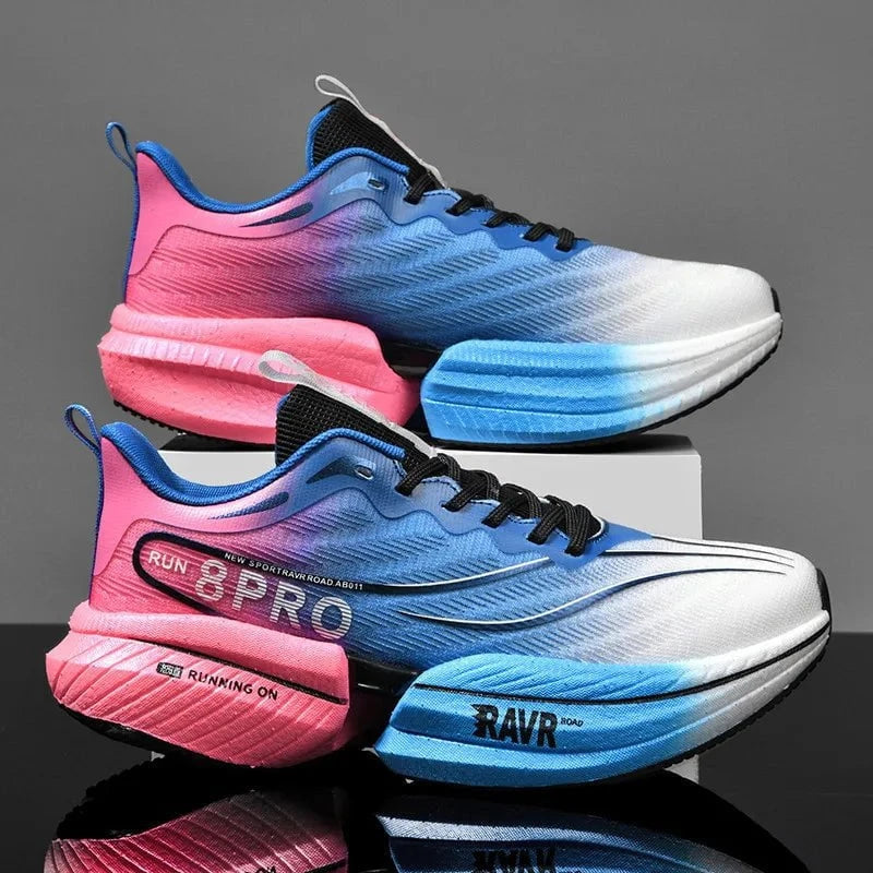 Carbon Plate Air Cushion Running Shoes – Lightweight Breathable Sneakers for Men and Women by Luxe Ahmar – Available at LUXE AHMAR