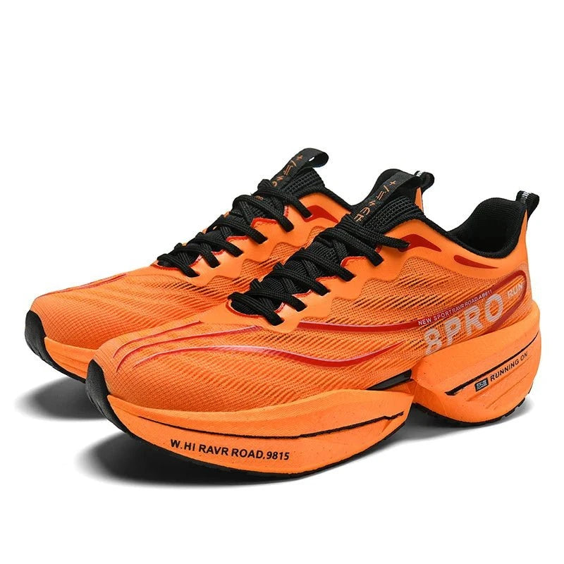 Carbon Plate Air Cushion Running Shoes – Lightweight Breathable Sneakers for Men and Women by Luxe Ahmar – Available at LUXE AHMAR