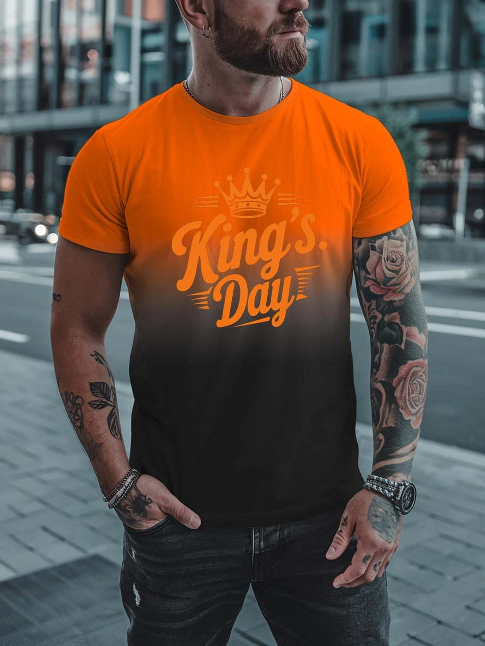 Casual Floral Print Short Sleeve Shirt for Men – Basic Fashion Pullover by LUXE AHMAR – Available at LUXE AHMAR