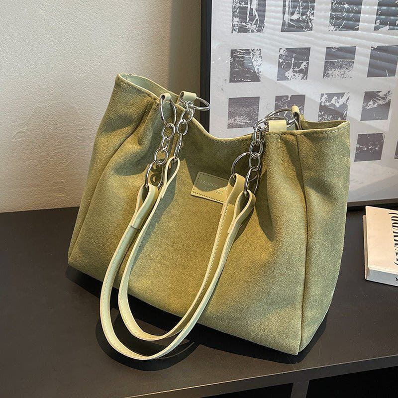 Casual Suede Large Capacity Bag Popular by LUXE AHMAR – Available at LUXE AHMAR