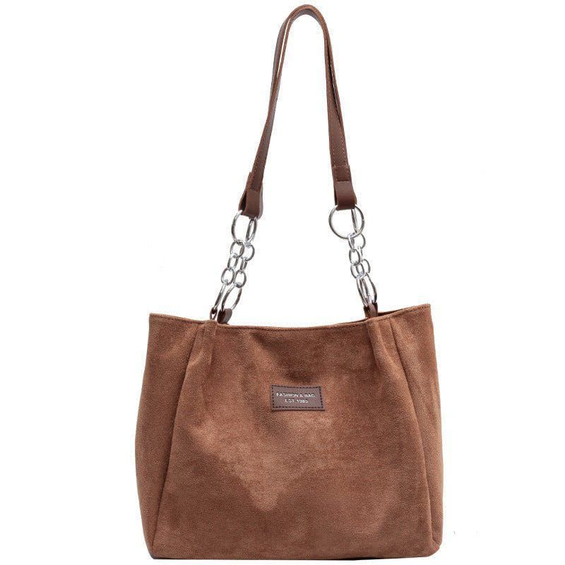 Casual Suede Large Capacity Bag Popular by LUXE AHMAR – Available at LUXE AHMAR