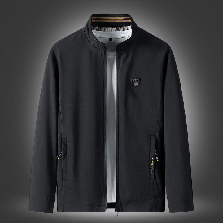 Casual Tops Middle - aged And Elderly Men's Spring And Autumn Jackets by LUXE AHMAR – Available at LUXE AHMAR