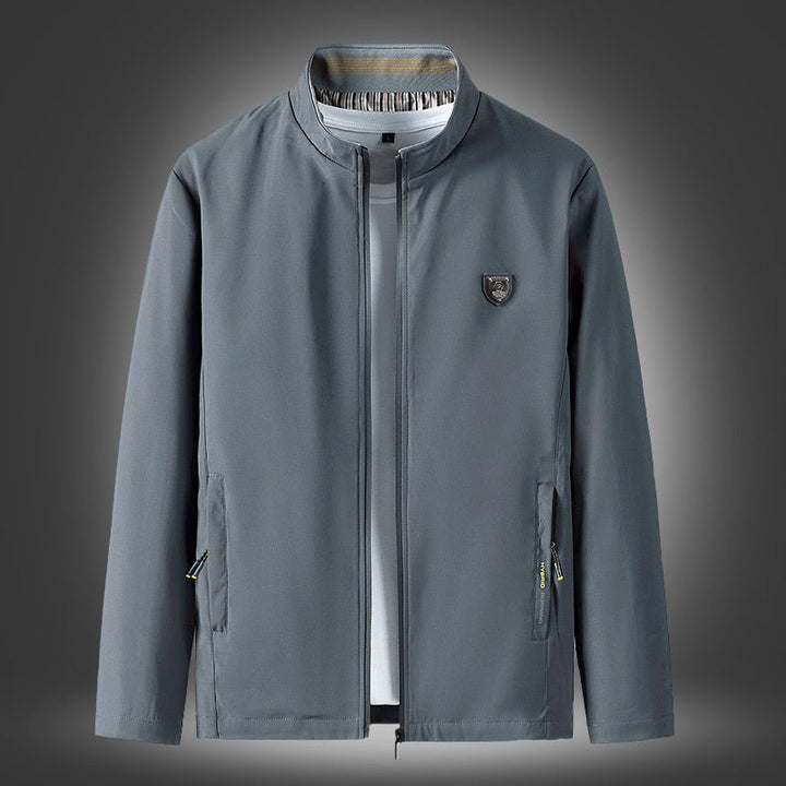 Casual Tops Middle - aged And Elderly Men's Spring And Autumn Jackets by LUXE AHMAR – Available at LUXE AHMAR