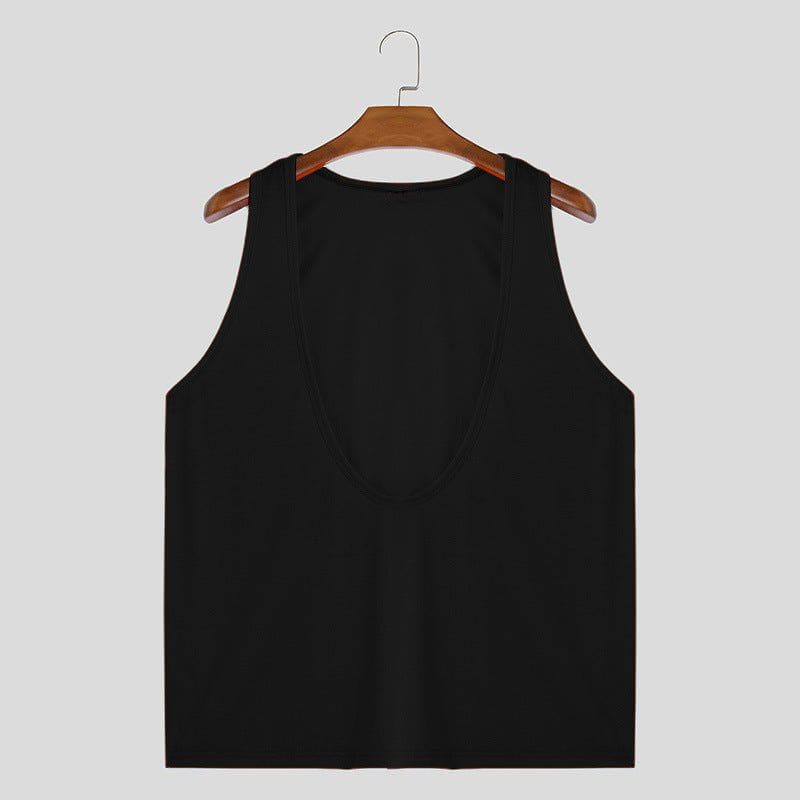 Casual Undershirt Sleeveless Breathable Sports Vest – Lightweight Polyester Workout Tank by LUXE AHMAR – Available at LUXE AHMAR