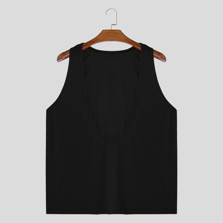 Casual Undershirt Sleeveless Breathable Sports Vest – Lightweight Polyester Workout Tank by LUXE AHMAR – Available at LUXE AHMAR