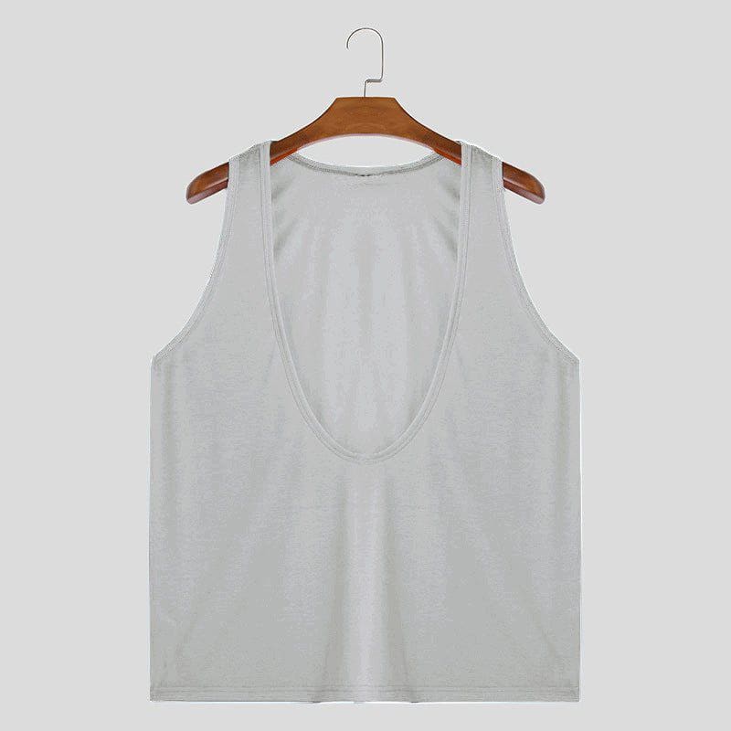 Casual Undershirt Sleeveless Breathable Sports Vest – Lightweight Polyester Workout Tank by LUXE AHMAR – Available at LUXE AHMAR