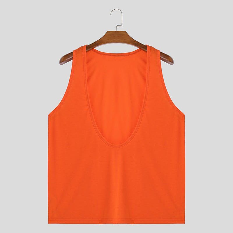Casual Undershirt Sleeveless Breathable Sports Vest – Lightweight Polyester Workout Tank by LUXE AHMAR – Available at LUXE AHMAR