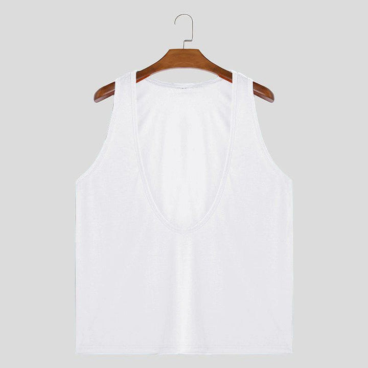 Casual Undershirt Sleeveless Breathable Sports Vest – Lightweight Polyester Workout Tank by LUXE AHMAR – Available at LUXE AHMAR