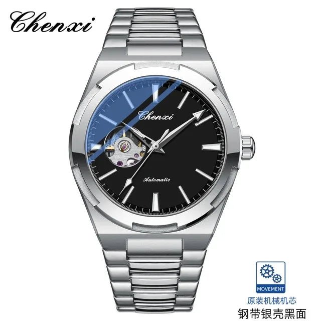 CHENXI 8856 Men's Automatic Movement Mechanical Watch – Hollow Skeleton Design, Waterproof, Business Style Relógios Masculino by Luxe Ahmar – Available at LUXE AHMAR
