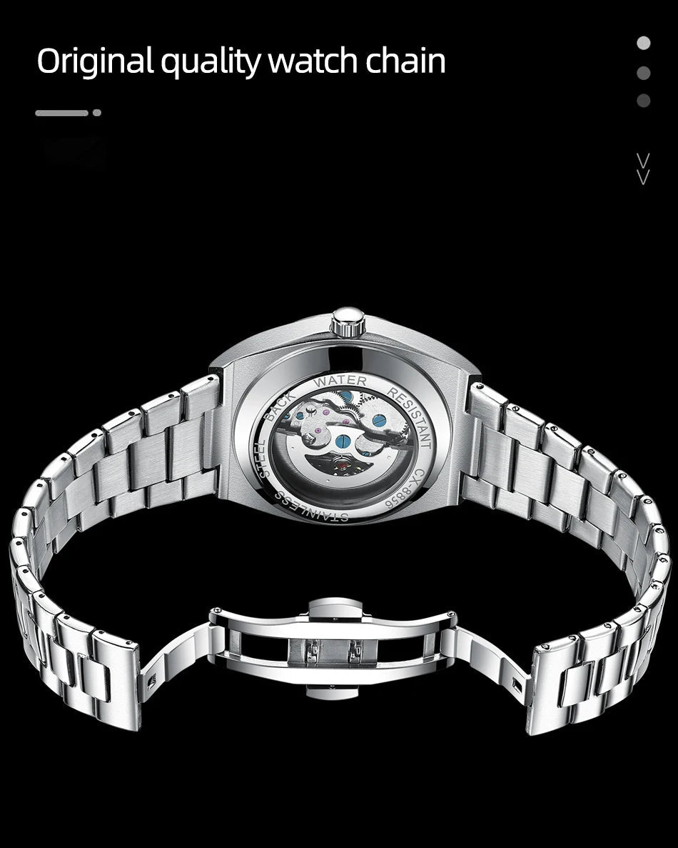 CHENXI 8856 Men's Automatic Movement Mechanical Watch – Hollow Skeleton Design, Waterproof, Business Style Relógios Masculino by Luxe Ahmar – Available at LUXE AHMAR