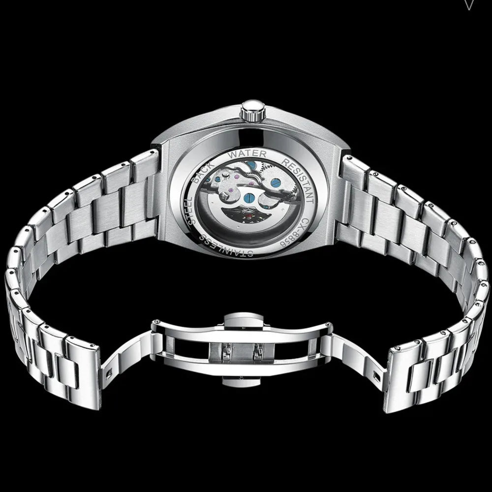 CHENXI 8856 Men's Automatic Movement Mechanical Watch – Hollow Skeleton Design, Waterproof, Business Style Relógios Masculino by Luxe Ahmar – Available at LUXE AHMAR