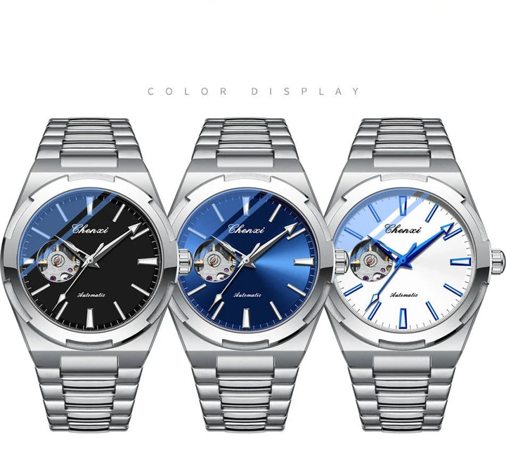 CHENXI 8856 Men's Automatic Movement Mechanical Watch – Hollow Skeleton Design, Waterproof, Business Style Relógios Masculino by Luxe Ahmar – Available at LUXE AHMAR