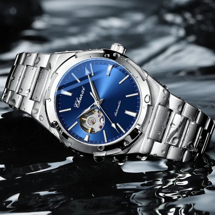CHENXI 8856 Men's Automatic Movement Mechanical Watch – Hollow Skeleton Design, Waterproof, Business Style Relógios Masculino by Luxe Ahmar – Available at LUXE AHMAR