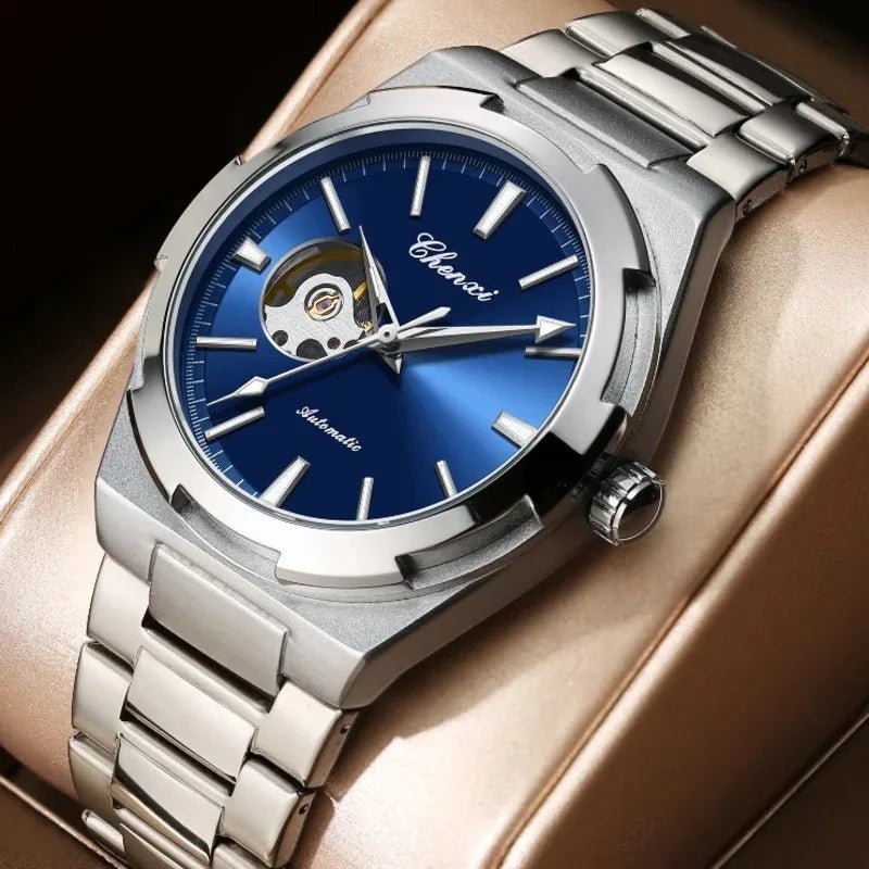 CHENXI 8856 Men's Automatic Movement Mechanical Watch – Hollow Skeleton Design, Waterproof, Business Style Relógios Masculino by Luxe Ahmar – Available at LUXE AHMAR