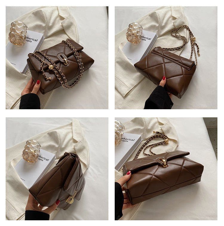 Commuting Fashion New Trendy Chain Messenger Bag by LUXE AHMAR – Available at LUXE AHMAR