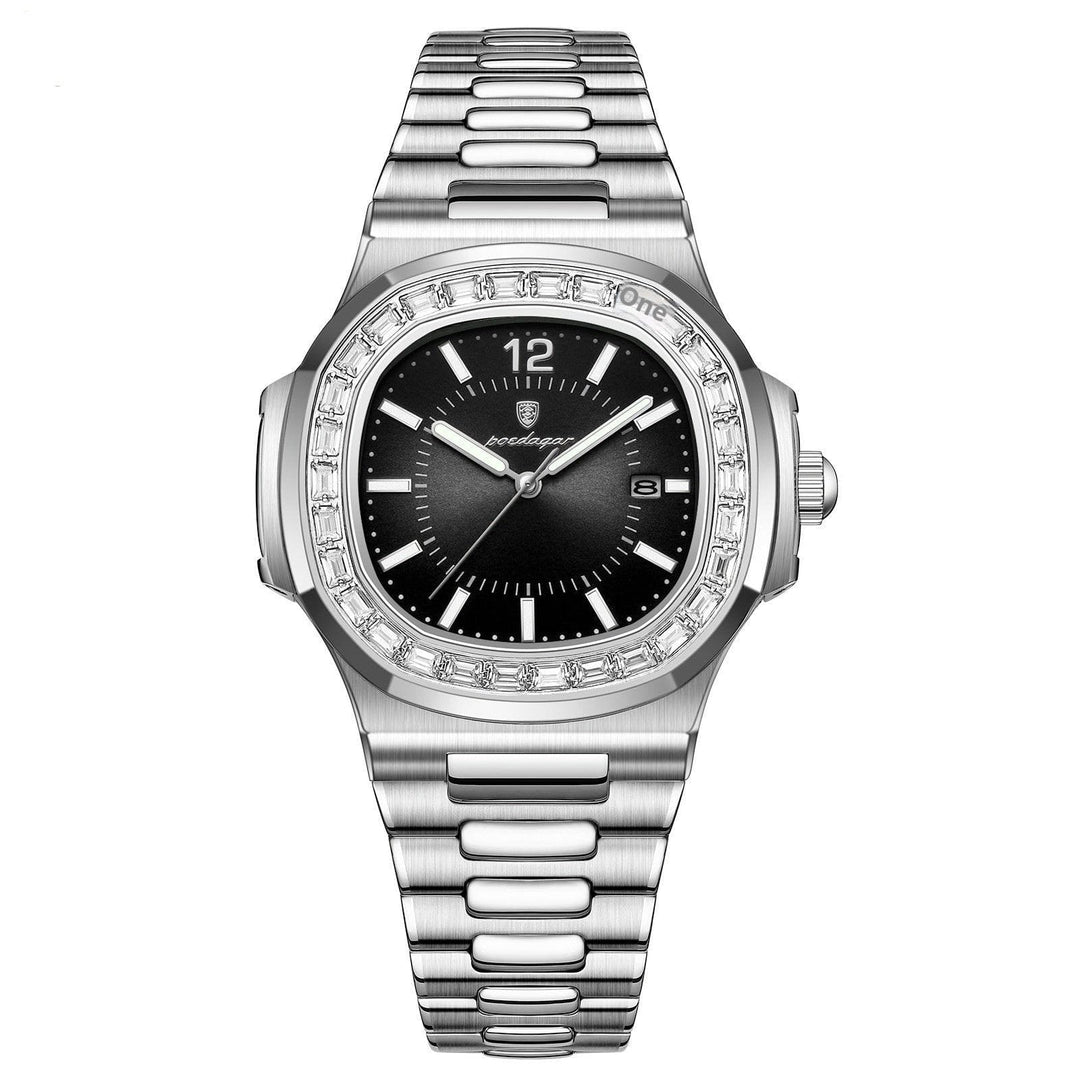 Creative Men’s Ultra - Thin Fashion Quartz Watch – Business Style with Square Alloy Case by LUXE AHMAR – Available at LUXE AHMAR