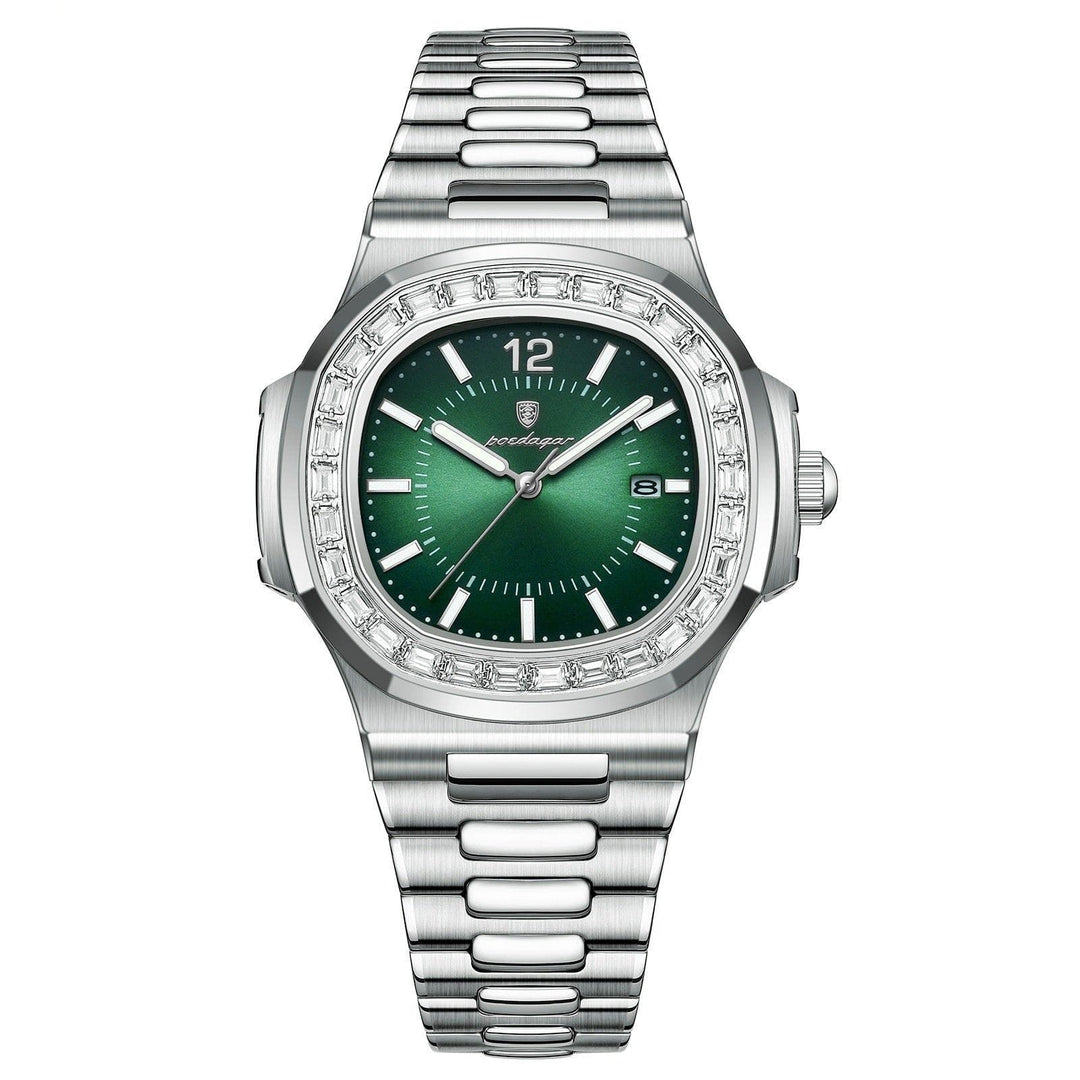 Creative Men’s Ultra - Thin Fashion Quartz Watch – Business Style with Square Alloy Case by LUXE AHMAR – Available at LUXE AHMAR