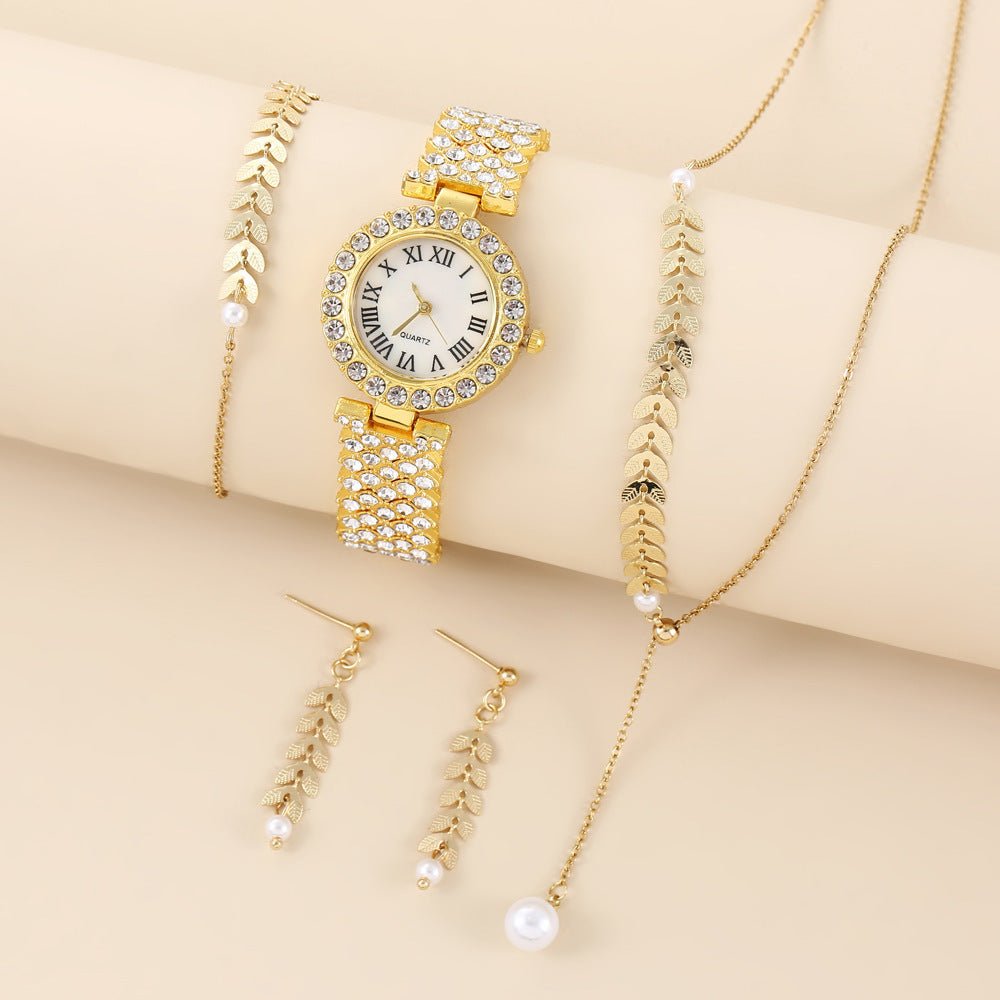 Diamond Women Watches Luxury Fashion Rhinestone Quartz Bracelet Wrist Watch For Women by Luxe Ahmar – Available at LUXE AHMAR