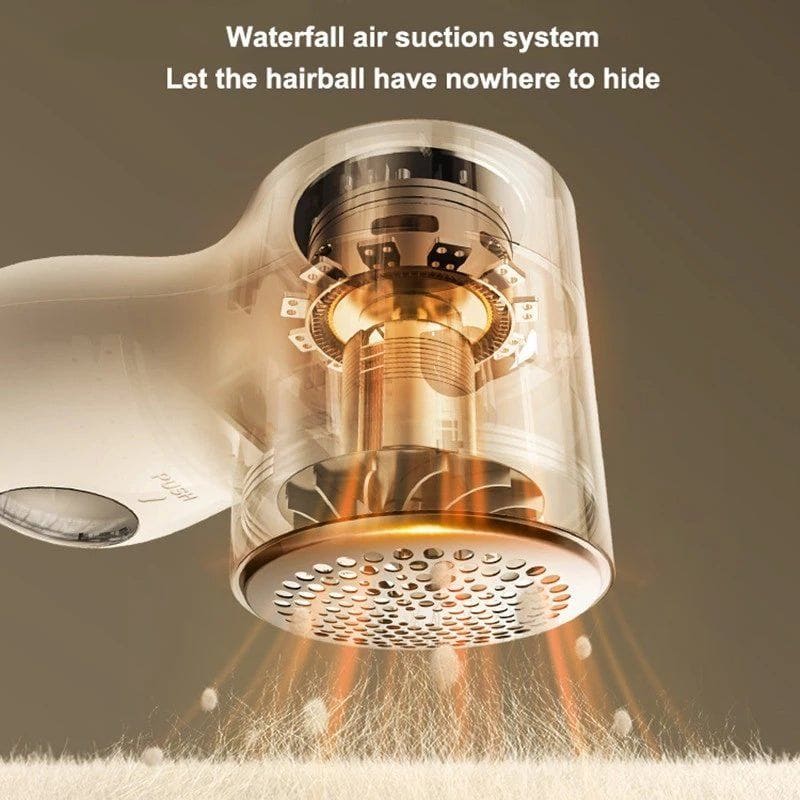 Electric Lint Remover with LED Display – Rechargeable Fabric Shaver, Portable Hairball Trimmer for Clothes, USB Charging by LUXE AHMAR – Available at LUXE AHMAR