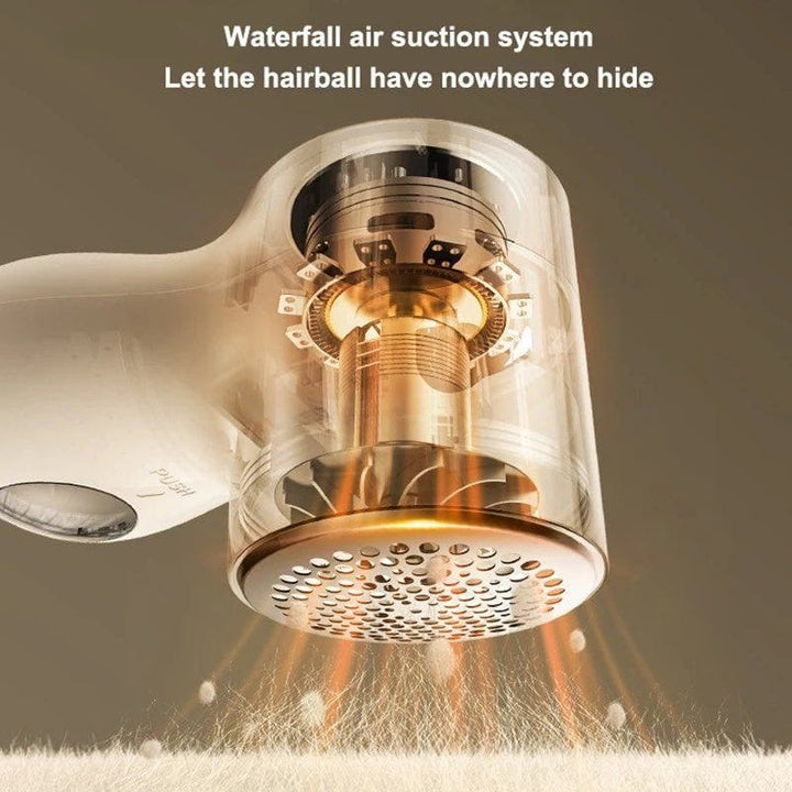 Electric Lint Remover with LED Display – Rechargeable Fabric Shaver, Portable Hairball Trimmer for Clothes, USB Charging by LUXE AHMAR – Available at LUXE AHMAR