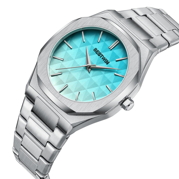 Embossed Dial Fashion Men's Watch by LUXE AHMAR – Available at LUXE AHMAR