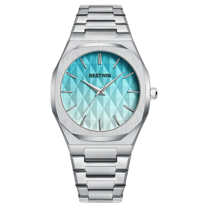 Embossed Dial Fashion Men's Watch by LUXE AHMAR – Available at LUXE AHMAR