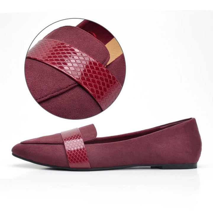 European & American Style Egg Roll Shoes – Solid Color Soft Sole Flats for Women, Spring Shallow Mouth Design by Luxe Ahmar – Available at LUXE AHMAR