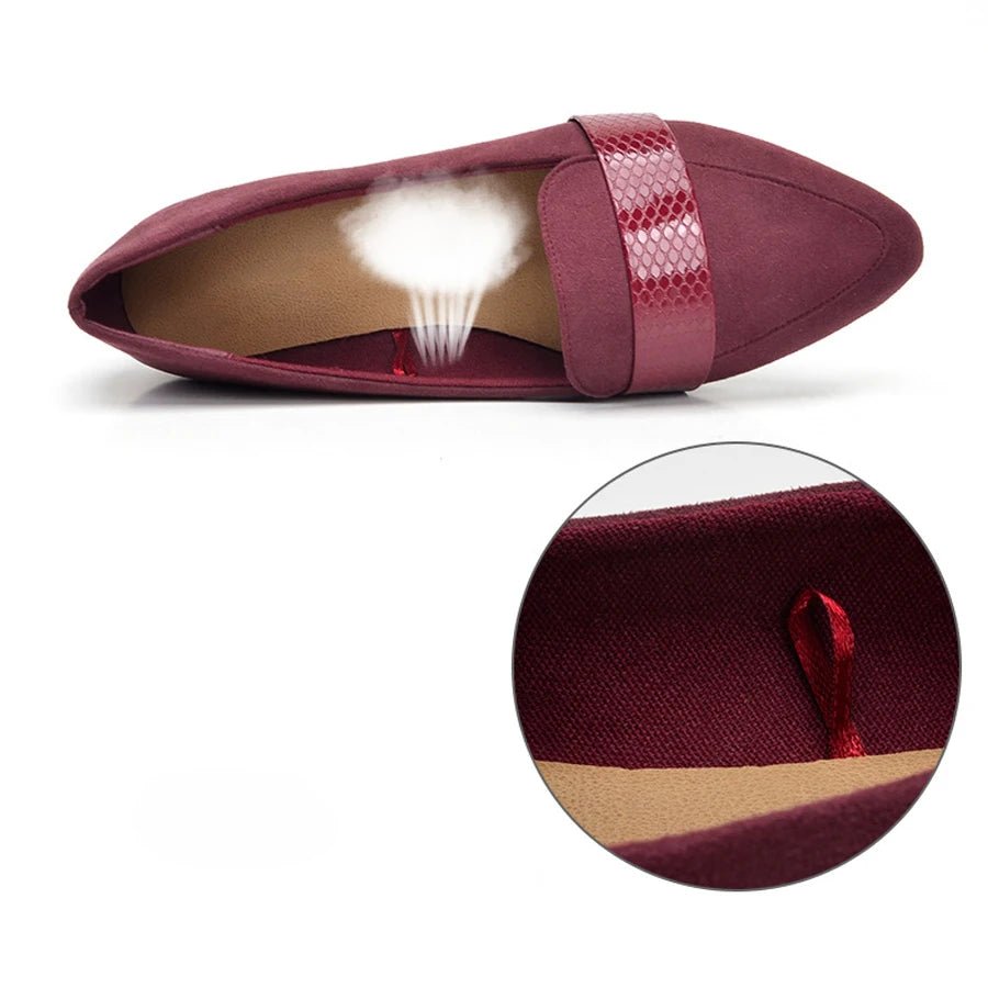 European & American Style Egg Roll Shoes – Solid Color Soft Sole Flats for Women, Spring Shallow Mouth Design by Luxe Ahmar – Available at LUXE AHMAR