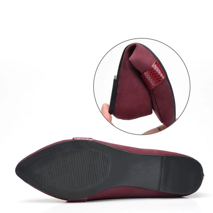 European & American Style Egg Roll Shoes – Solid Color Soft Sole Flats for Women, Spring Shallow Mouth Design by Luxe Ahmar – Available at LUXE AHMAR