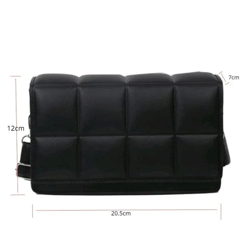 Fashion Designer Women’s Shoulder Bag – Trendy Small PU Leather Crossbody Handbag with Classic Handle by Luxe Ahmar – Available at LUXE AHMAR