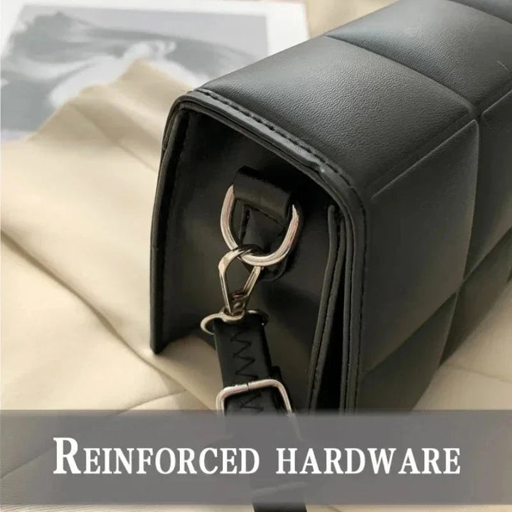 Fashion Designer Women’s Shoulder Bag – Trendy Small PU Leather Crossbody Handbag with Classic Handle by Luxe Ahmar – Available at LUXE AHMAR