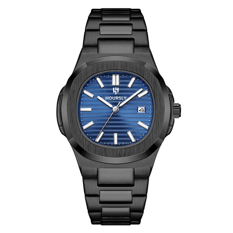 Fashion Premium Business Simplicity Quartz Steel Belt Men's Watch by LUXE AHMAR – Available at LUXE AHMAR