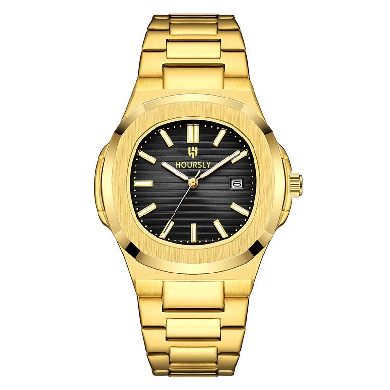 Fashion Premium Business Simplicity Quartz Steel Belt Men's Watch by LUXE AHMAR – Available at LUXE AHMAR