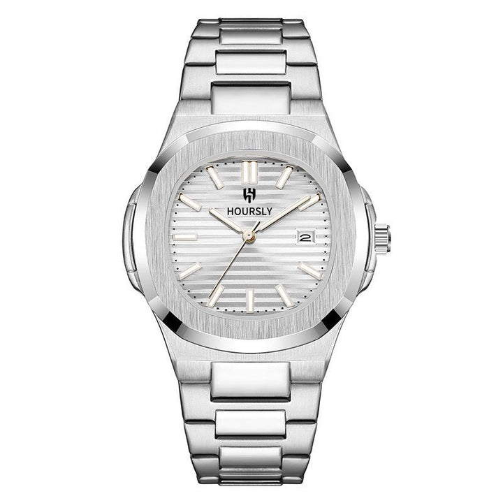 Fashion Premium Business Simplicity Quartz Steel Belt Men's Watch by LUXE AHMAR – Available at LUXE AHMAR