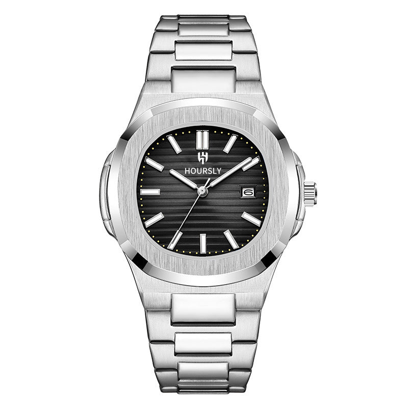 Fashion Premium Business Simplicity Quartz Steel Belt Men's Watch by LUXE AHMAR – Available at LUXE AHMAR