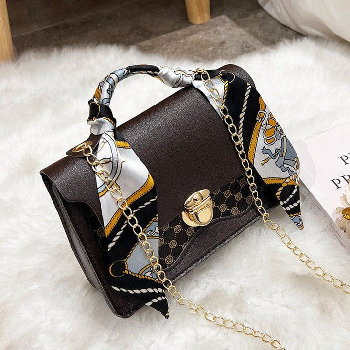 Fashion Small Square Bag Vintage Print Ladies by LUXE AHMAR – Available at LUXE AHMAR