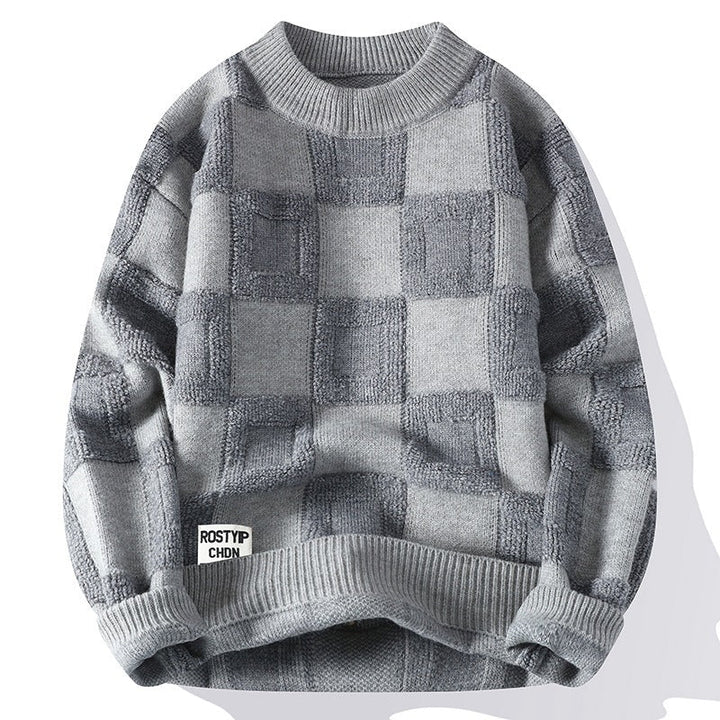 Fashion Trendy Round Neck Sweater by LUXE AHMAR – Available at LUXE AHMAR