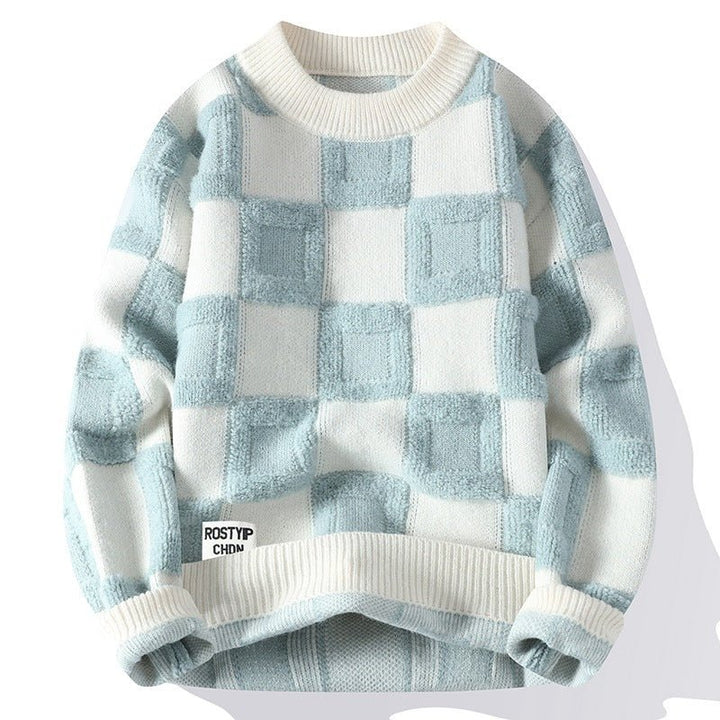 Fashion Trendy Round Neck Sweater by LUXE AHMAR – Available at LUXE AHMAR