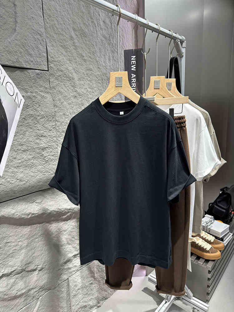 FOG High Street Men's Loose Short Sleeve T-Shirt – 100% Cotton Casual Tee by LUXE AHMAR – Available at LUXE AHMAR