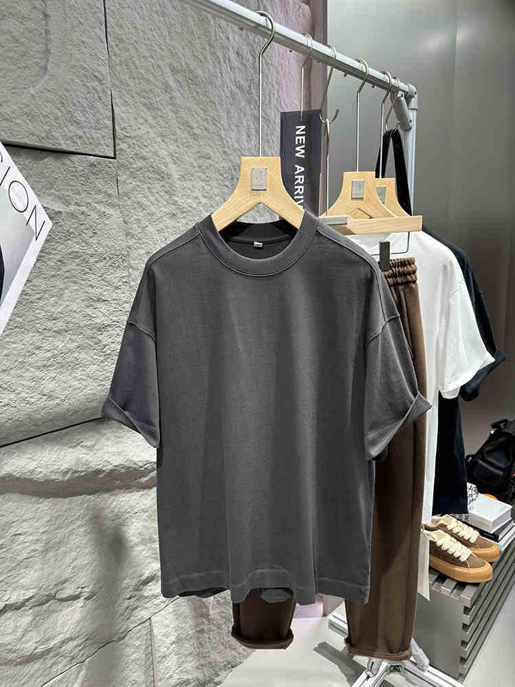 FOG High Street Men's Loose Short Sleeve T-Shirt – 100% Cotton Casual Tee by LUXE AHMAR – Available at LUXE AHMAR