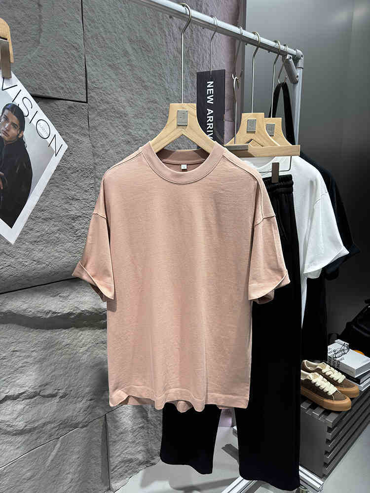 FOG High Street Men's Loose Short Sleeve T-Shirt – 100% Cotton Casual Tee by LUXE AHMAR – Available at LUXE AHMAR