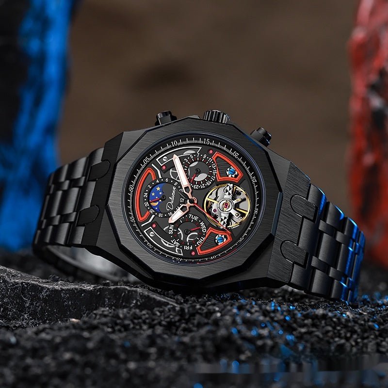 Fully Automatic Men's Mechanical Watch Royal Oak Sports Waterproof by Luxe Ahmar – Available at LUXE AHMAR