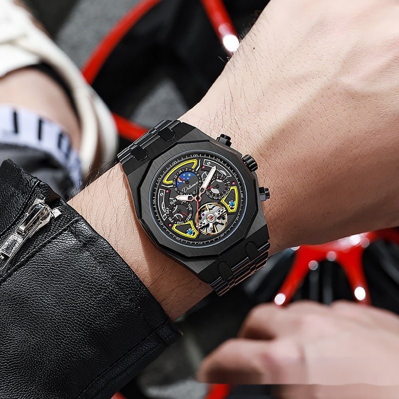 Fully Automatic Men's Mechanical Watch Royal Oak Sports Waterproof by Luxe Ahmar – Available at LUXE AHMAR