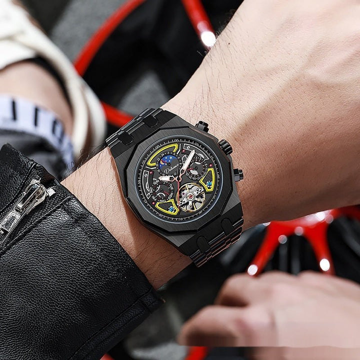 Fully Automatic Men's Mechanical Watch Royal Oak Sports Waterproof by Luxe Ahmar – Available at LUXE AHMAR