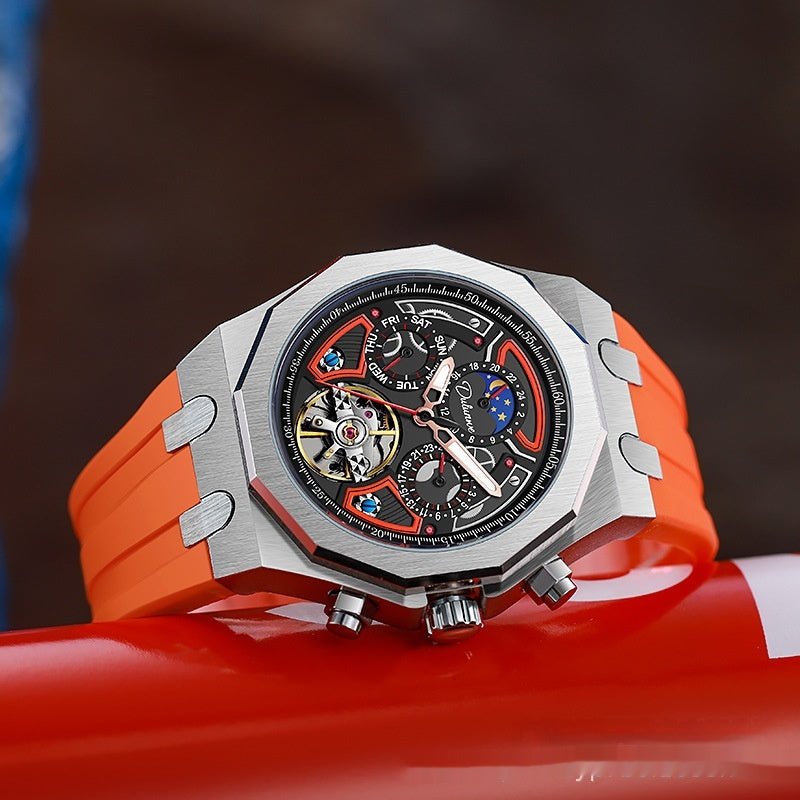 Fully Automatic Men's Mechanical Watch Royal Oak Sports Waterproof by Luxe Ahmar – Available at LUXE AHMAR