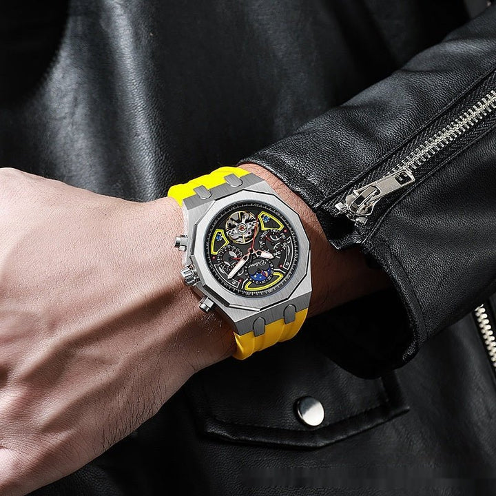 Fully Automatic Men's Mechanical Watch Royal Oak Sports Waterproof by Luxe Ahmar – Available at LUXE AHMAR