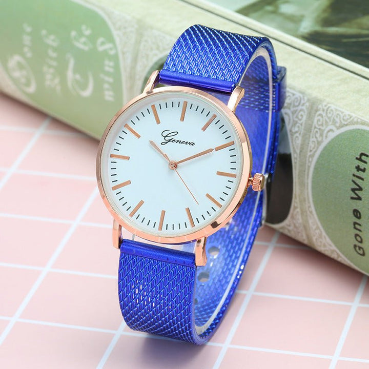 Geneva Watch Dial Plate Mesh Belt Female Minimalist Thin by LUXE AHMAR – Available at LUXE AHMAR