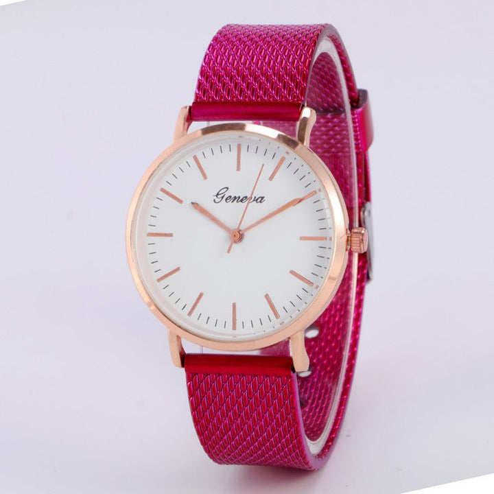 Geneva Watch Dial Plate Mesh Belt Female Minimalist Thin by LUXE AHMAR – Available at LUXE AHMAR
