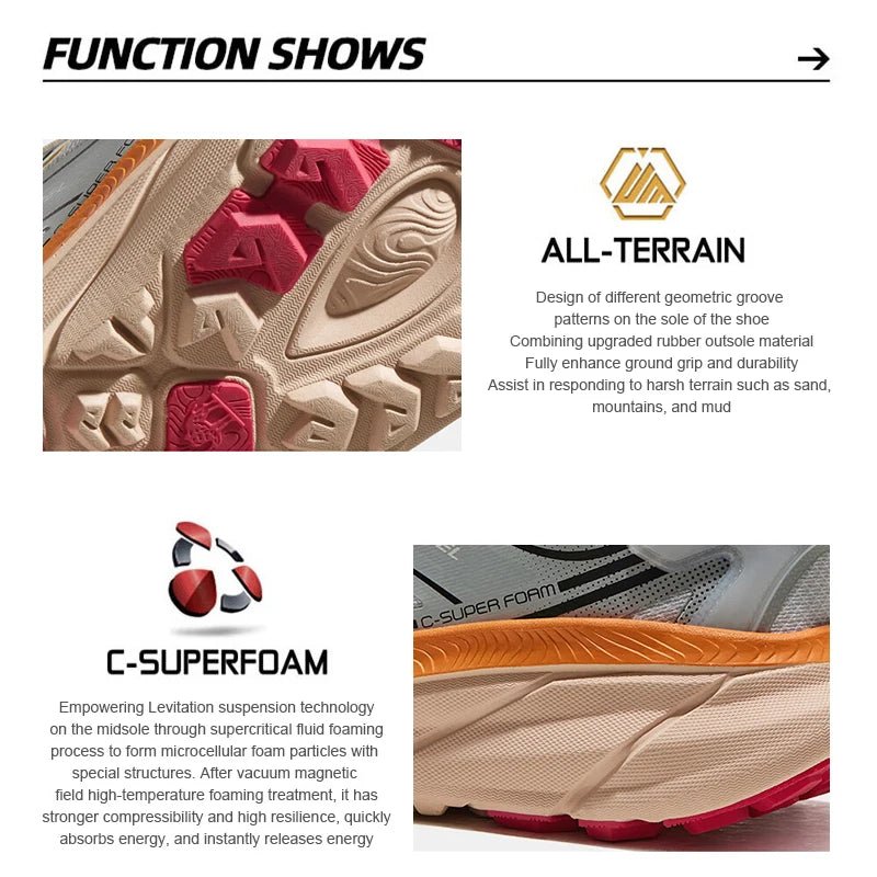 GOLDEN CAMEL Sports Running Shoes – Lightweight Shock - Absorbing Jogging Sneakers for Men & Women by Luxe Ahmar – Available at LUXE AHMAR